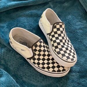 Checkboard Vans